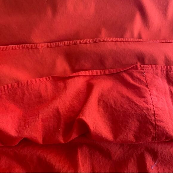 Vince Camuto | Red Cutout Trim Sheath Dress, Size 14 - Picture 6 of 9